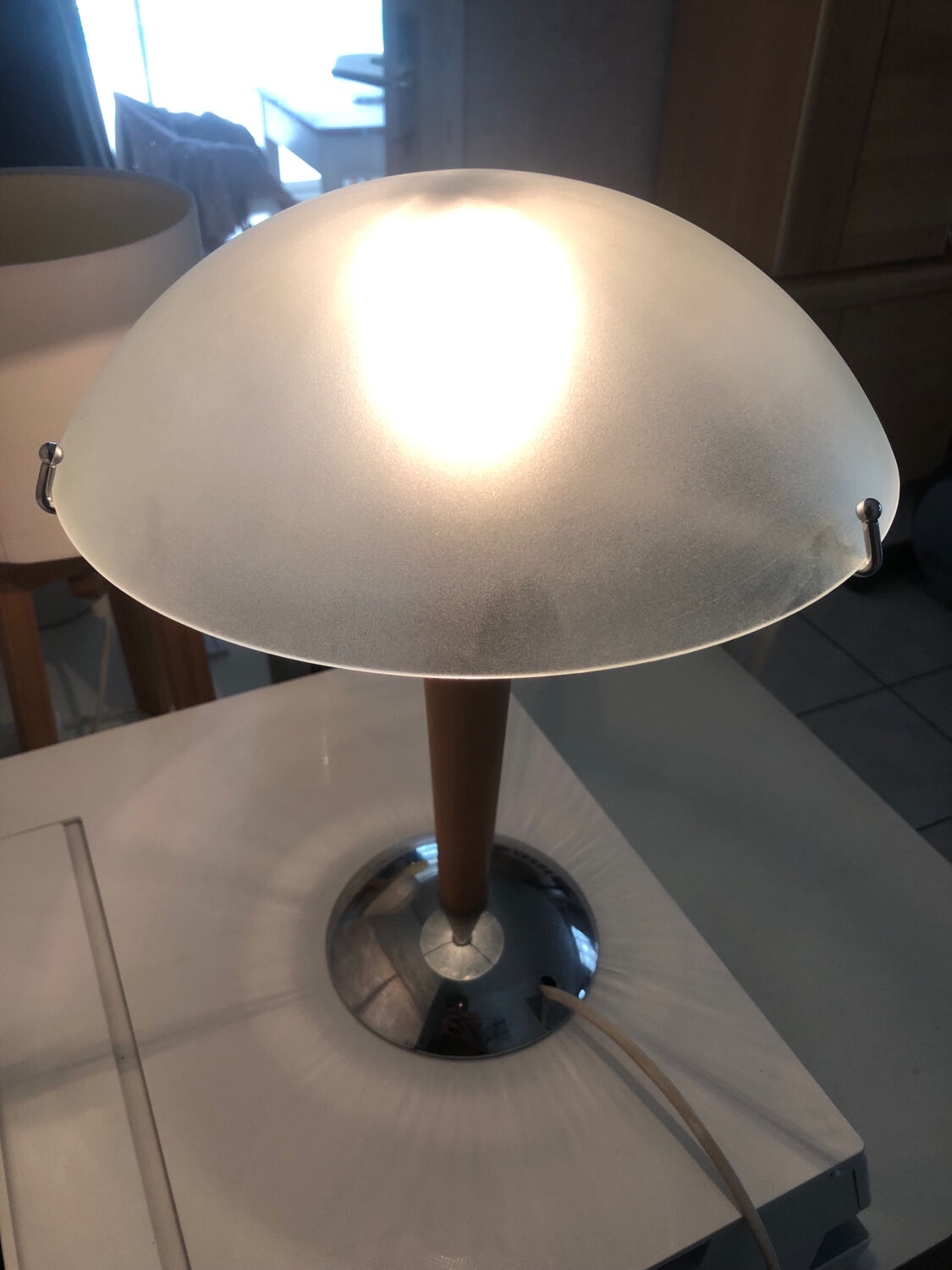 Mushroom lamp / liner ikea kvintol