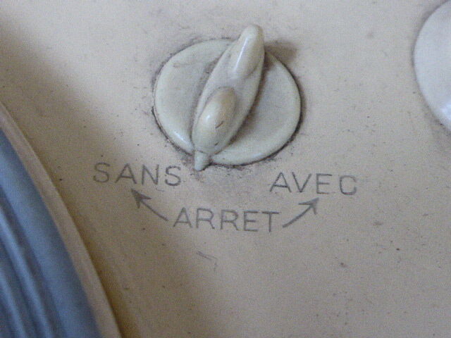 Portable record player Teppaz Presence vintage 1955