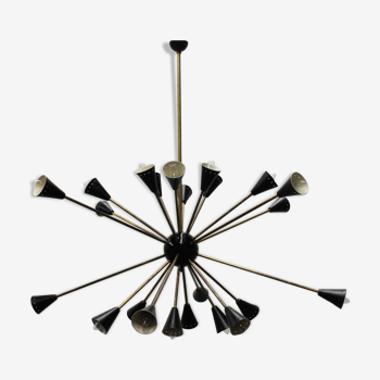 Sputnik 24-arm design chandelier