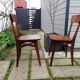 Old bistro chairs