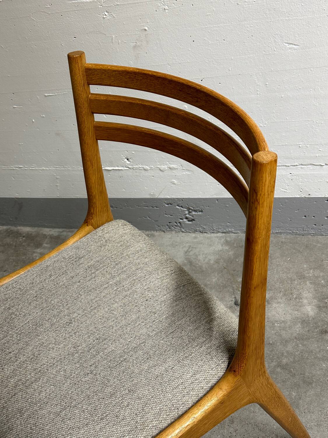 Set of 6 Mid-Century Oak Dining Chairs by KS Møbler
