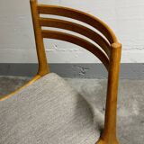 Set of 6 Mid-Century Oak Dining Chairs by KS Møbler