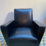 Vintage armchair skaï