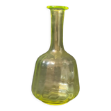 Old carafe yellow uralin
