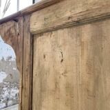 Two-sided central island counter in pine 220cm