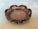 Ceramic flower ring holder dish Belgium
