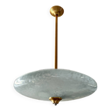 Blue Clichy glass pendant light