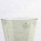 Scandinavian yellow glass vase Holmegaard