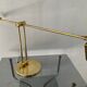 Articulated lamp Deknudt brass, 70s