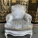 Louis XV style shepherdess armchair