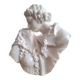 Grand marbre de Carrare d’après Jean-Antoine Houdon, buste ancien « le