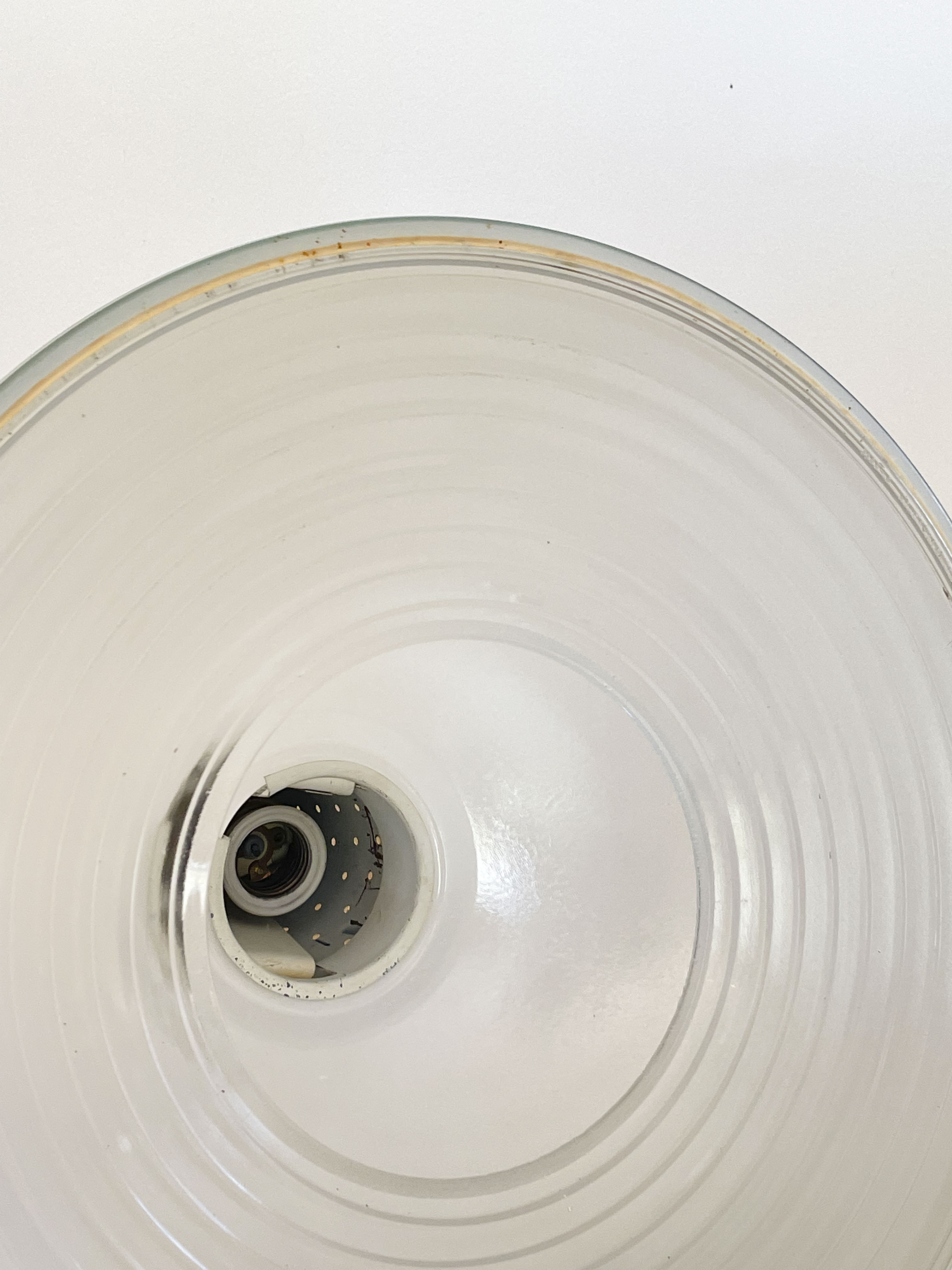 Suspension vintage holophane