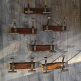 Lot of 6 vintage wall coat 70