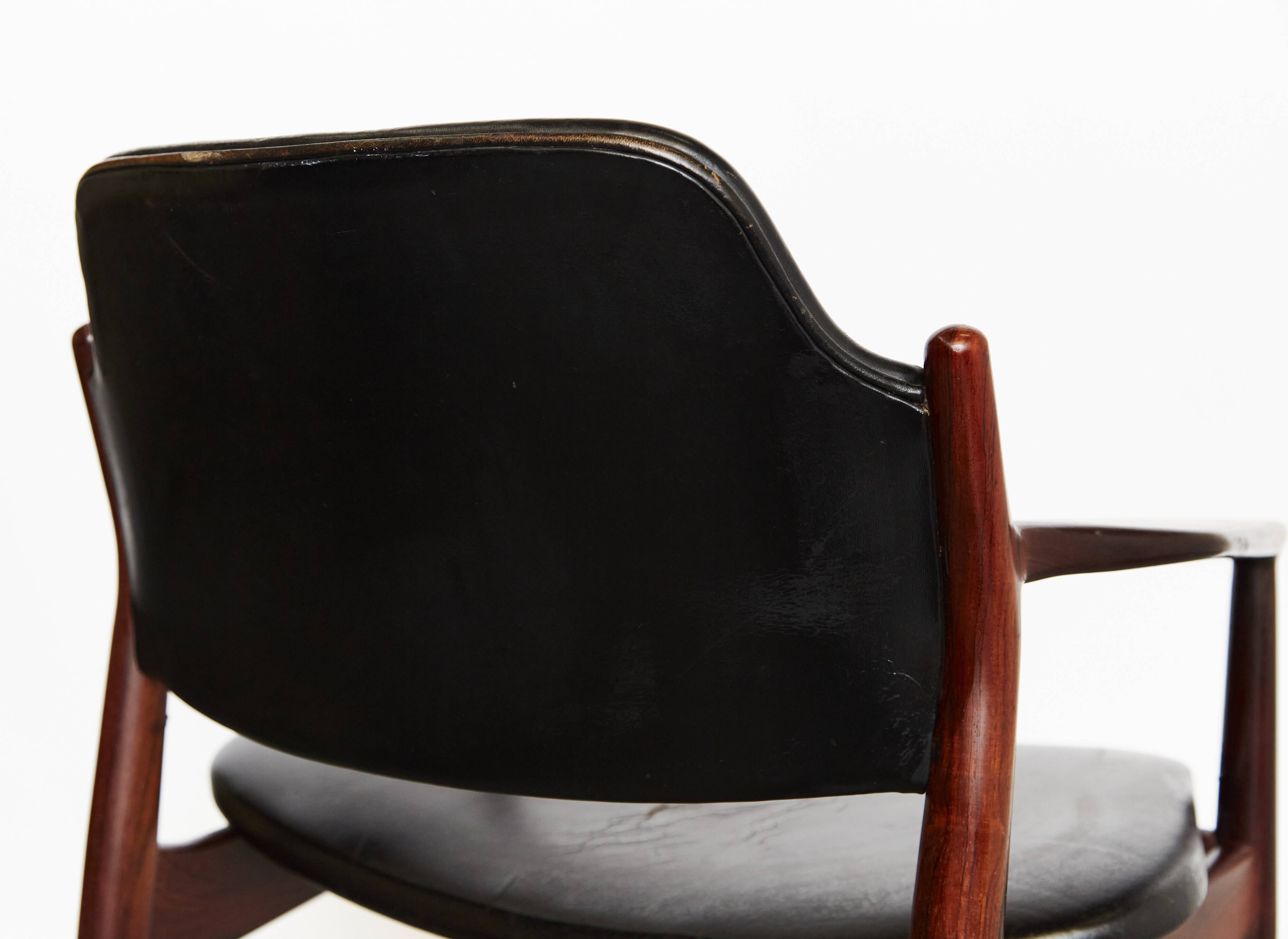 Chaises de salle à manger Arne Vodder n°62/62A pour Sibast