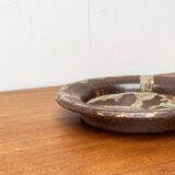 Mid-century studio pottery bowl from Visby, Denmark, 1960s.