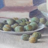 Oil on canvas, still life
