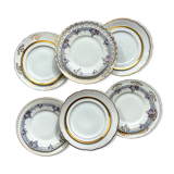 12 Mismatched porcelain plates