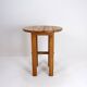 Vintage solid wood side table / Console