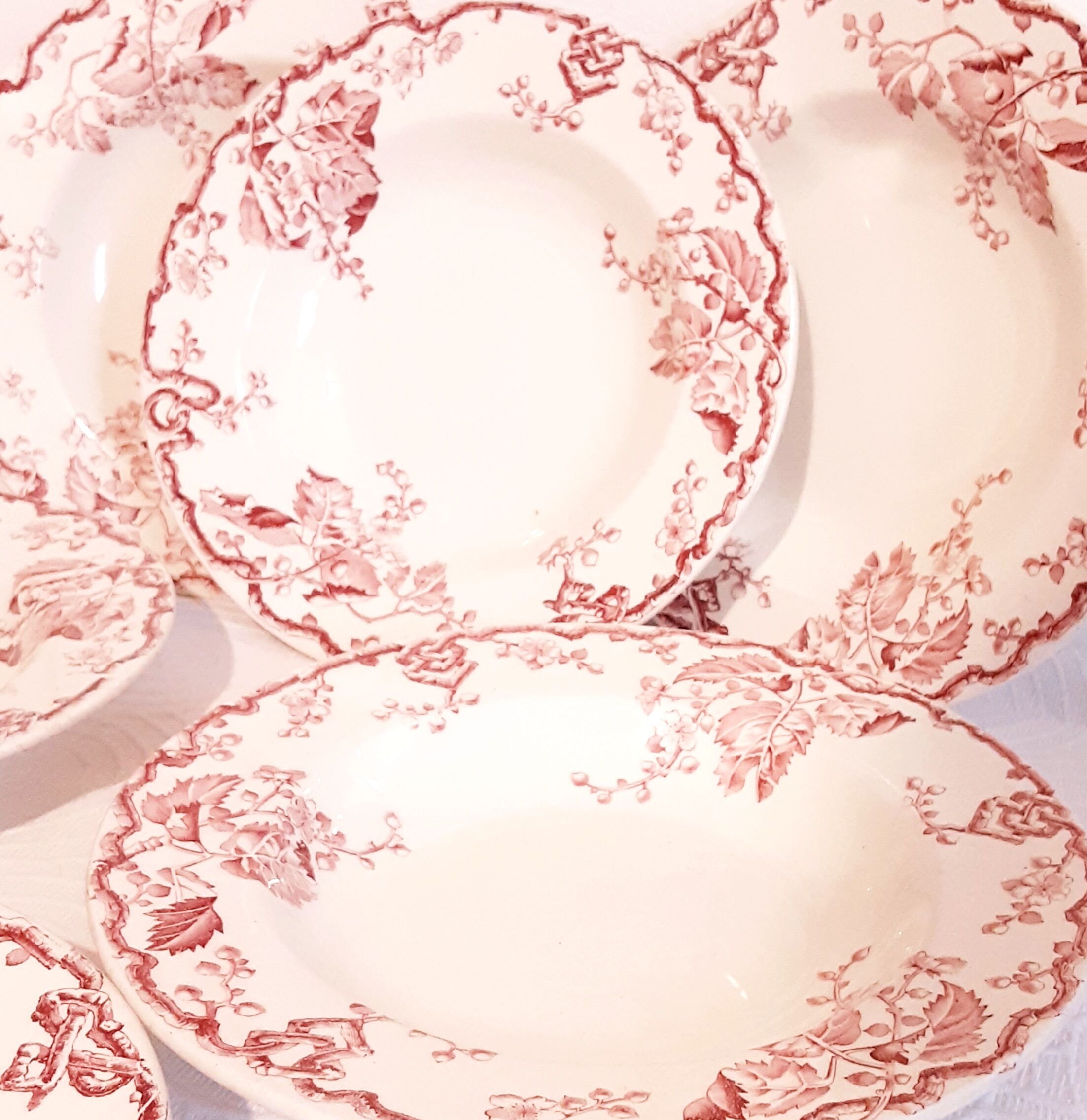 Fontainebleau hollow plates KG Lunéville