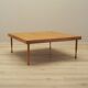 Mahogany coffee table, Italian design, 1970s, production: Italy