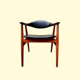 Vintage GM11 Svend Aage Eriksen office chair, 1960s