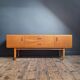 Vintage teak sideboard, Scandinavian design, antique TV cabinet