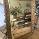 Antique gold mirror