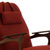 Fauteuil avec repose-pieds 'Vorchten'