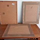 Triptych of Amate Art Marin Mexico