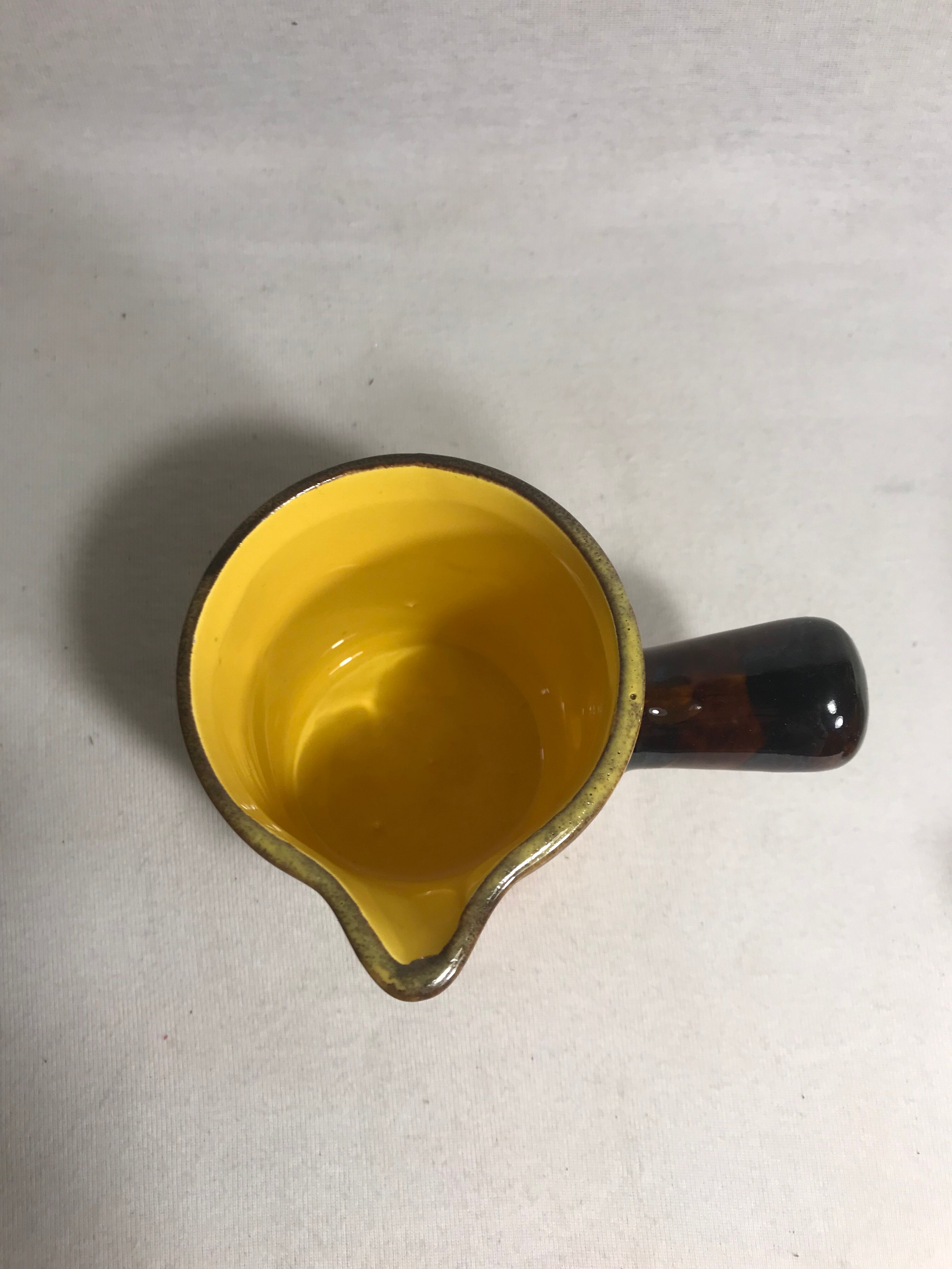 Lot old breakfast Poet laval, jugs, cups + pot sugar vintage