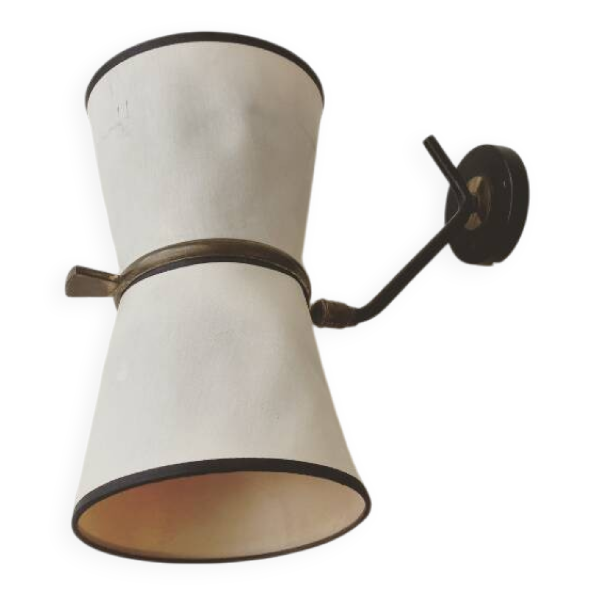 Vintage Modernist Wall Lamp by Arlus XXL