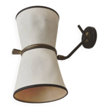 Vintage Modernist Wall Lamp by Arlus XXL