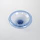 Blue glass bowl, Danish design, 1960s, manufactured by Holmegaard