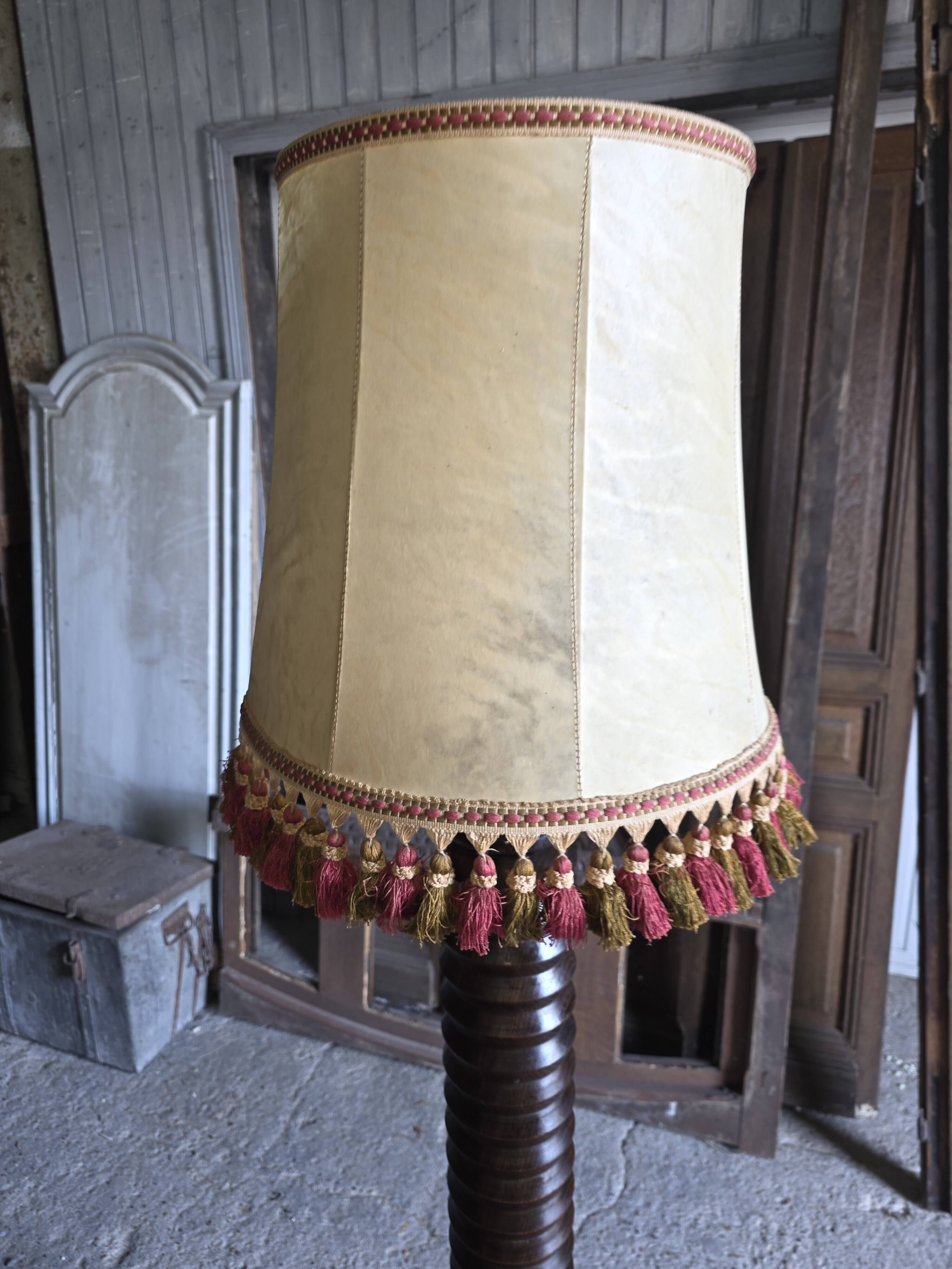 Floor lamp by Charles Dudouyt, 1940