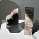 Black petrified wood bookend H17 L17 P6