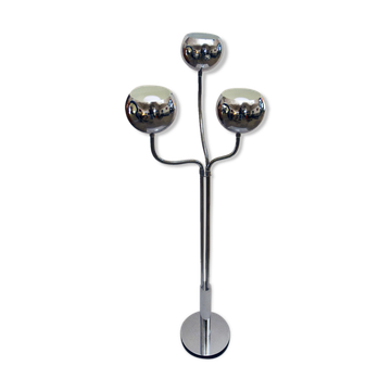 Goffredo Reggiani 1970's floor lamp with 3 lights