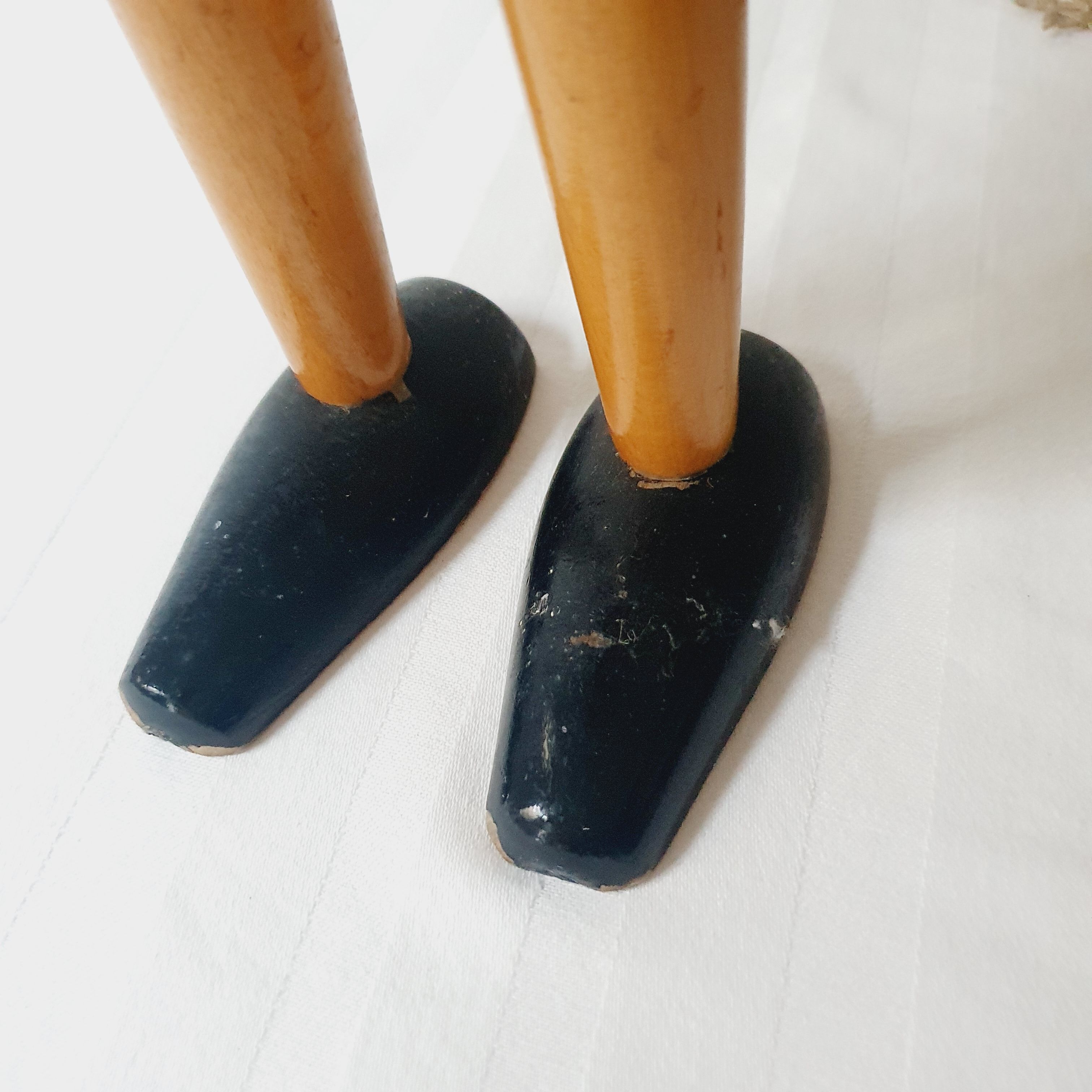 Large articulated wooden Pinocchio