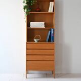 Bibliothèque scandinave en chêne