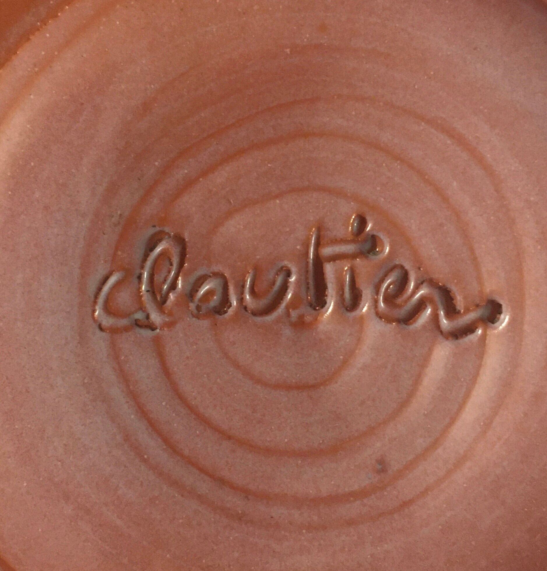 Pitcher 1960 signed by the Cloutier Brothers