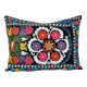 Vintage embroidered cushion cover 76x61 cm