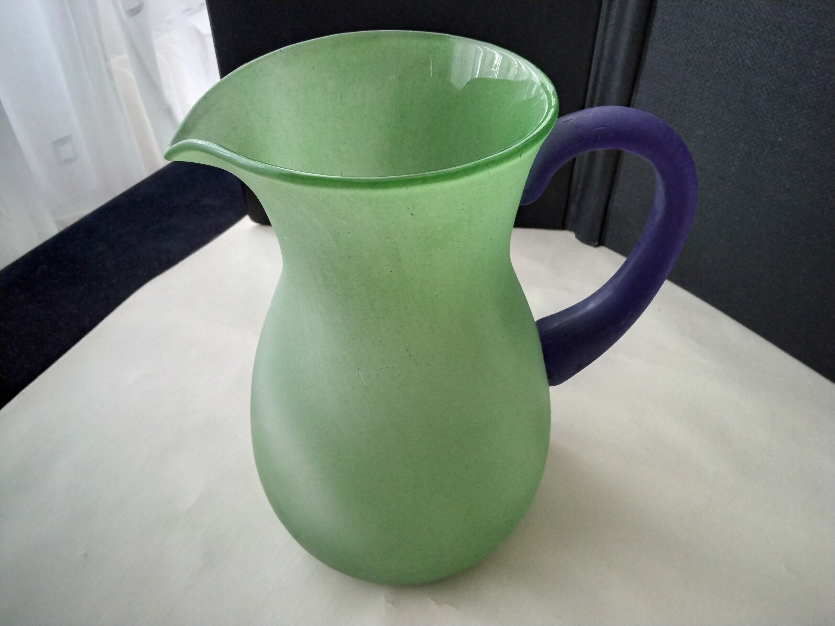 Jug, glass paste pitcher 2 L