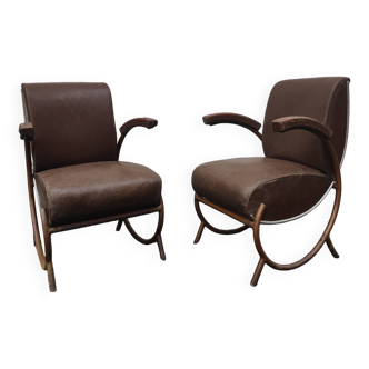 Le Triomphe bridge armchair by Charles Siclis