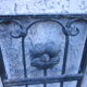 Pair of old wrought iron grid
