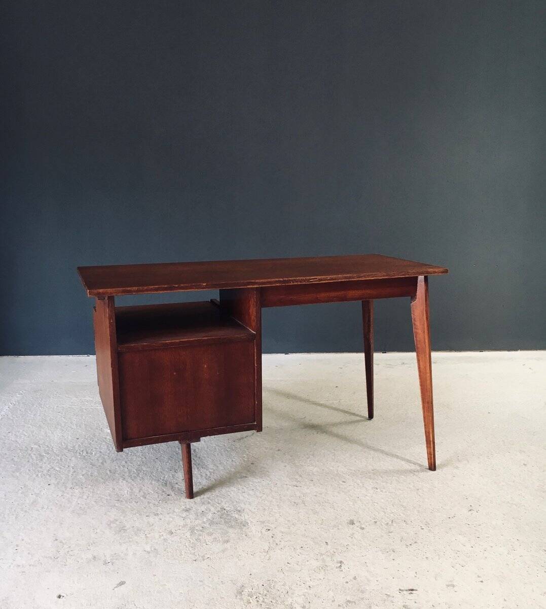 Modernist Reconstruction Writing Desk, France, 1950s