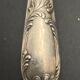 6 Rocaille silver-plated metal knives