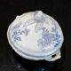 Part of a 25-piece Sarreguemines earthenware dinner service - Purple floral decoration