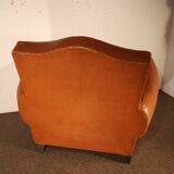 Pair of club armchairs