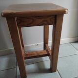 Varnished solid wood stool dp 1022701