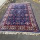 Chinese Sinkiang rug in burgundy handmade wool 200x300cm from 1970
