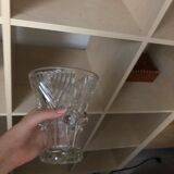 Art deco glass vase